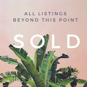 Listings below this point are old